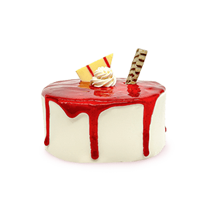 Pastel Espejo de Moras individual