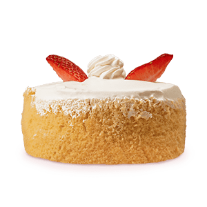 Reina de fresas con crema